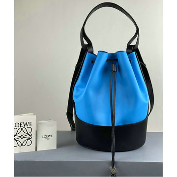 ロエベ LOEWE 99-LE522003DPL　2021年最新入荷 balloon バルーン バゲットバッグ トートバッグ ハンドバッグ 2way ショルダーバッグ ドローストリングバッグ