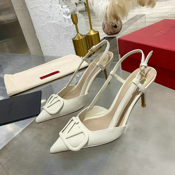 ヴァレンティノ Valentino 26-VTJ21009GQQB 2021年夏最新入荷 Vロゴ シグネチャー スリングバック パンプス ハイヒールシューズ ピンヒール レディースシューズ