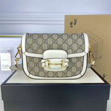 グッチ GUCCI 057-GG658574BB　2021年最新入荷 ホースビット 1955 ミニバッグ 斜め掛け ショルダーバッグ クロスボディ レディースかばん キャンパス