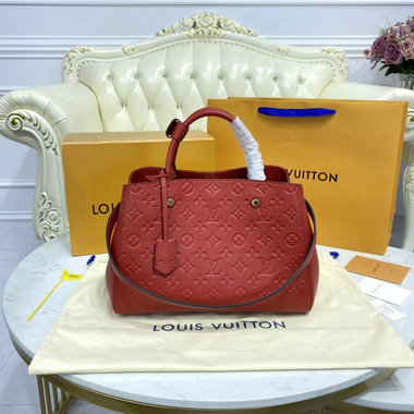 ルイヴィトン LOUISVUITTON 057-M41053R　2021年最新入荷 モンテーニュ BB ハンドバッグ 2way ショルダーバッグ アンプラント
