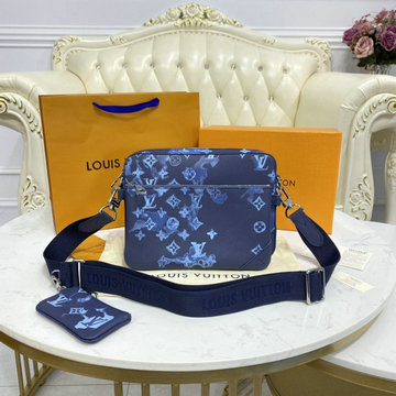 商品名称：ルイヴィトン LOUISVUITTON 057-M57840　2021年最新入荷 トリオ メッセンジャーバッグ 斜め掛け ショルダーバッグ メンズかばん クロスボディバッグ レザー