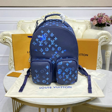 ルイヴィトン LOUISVUITTON 057-M57841　2021年最新入荷 マルチポケット バックパック リュックサック メンズ リュック ディパックバッグ レザー