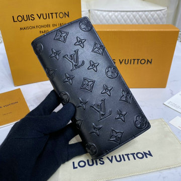 ルイヴィトン LOUISVUITTON 057-M80503　2021年最新入荷 ポルトフォイユ ブラザ 二つ折り長財布 ロングウォレット カードポケット 札入れ モノグラム シール レザー
