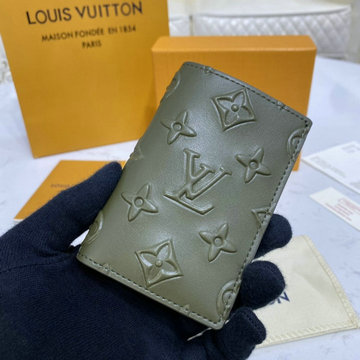 ルイヴィトン LOUISVUITTON 057-M80508G　2021年最新入荷 オーガナイザー ドゥ ポッシュ スレンダー パスポートケース 短財布 カードケース モノグラム シール レザー