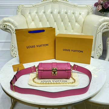 ルイヴィトン LOUISVUITTON 057-M58649　2021年最新入荷 パピヨントランク 斜め掛け ショルダーバッグ クロスボディ レディースかばん エピレザー