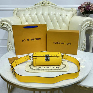ルイヴィトン LOUISVUITTON 057-M58647　2021年最新入荷 パピヨントランク 斜め掛け ショルダーバッグ クロスボディ レディースかばん エピレザー