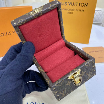 ルイヴィトン LOUISVUITTON 057-M21010R　2021年最新入荷 エクリン デクラレーション リング ボックス 指輪 収納箱 モノグラム