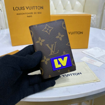 ルイヴィトン LOUISVUITTON 057-M45787　2021年最新入荷 オーガナイザー ドゥ ポッシュ 二つ折り短財布 パスポートケース カードケース モノグラム キャンバス
