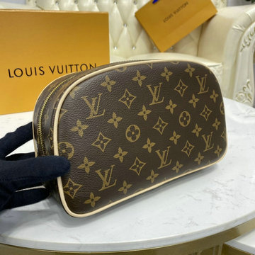 ルイヴィトン LOUISVUITTON 057-M47527　2021年最新入荷 トゥルース トワレット25 化粧用ポーチ 手持ちかばん 洗面具収納 モノグラムキャンパス