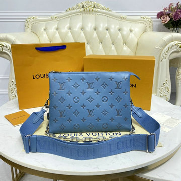 ルイヴィトン LOUISVUITTON 057-M58626LH　2021年最新入荷 クッサン PM ショルダーバッグ クロスボディバッグ レディースかばん モノグラム パターン ラムレザー