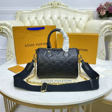 ルイヴィトン LOUISVUITTON 057-M58631　2021年最新入荷 スピーディ バンドリエール 22 トートバッグ ハンドバッグ 2way ショルダーバッグ ラムレザー
