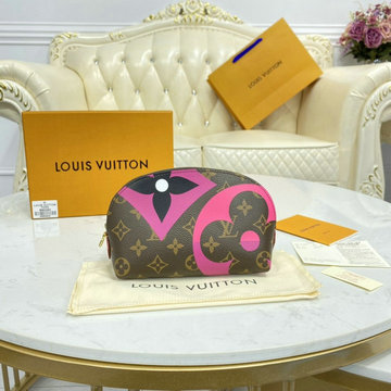 ルイヴィトン LOUISVUITTON 057-M80283　2021年最新入荷 ポシェット コスメティック ポーチ 手持ちかばん 化粧バッグ モノグラムキャンパス