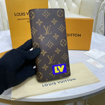 商品名称：ルイヴィトン LOUISVUITTON 057-M80523　2021年最新入荷 ポルトフォイユ ブラザ NM 二つ折り長財布 ロングウォレット カードケース 札入れ モノグラムキャンパス