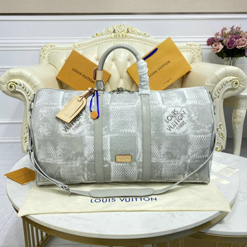 ルイヴィトン LOUISVUITTON 057-N50069　2021年最新入荷 キーポル バンドリエール 50 トートバッグ トップハンドルバッグ 2way ショルダーバッグ