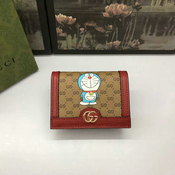 商品名称：グッチ GUCCI 057-GG654539KY　2021年最新入荷 ドラえもん GGマーモント カードケース ウォレット 短財布 コインケース 小銭入れ キャンパス