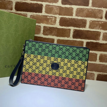 商品名称：グッチ GUCCI 057-GG657581C　2021年最新入荷 GG マルチカラー ポーチ 手持ちかばん クラッチバッグ セカンドバッグ
