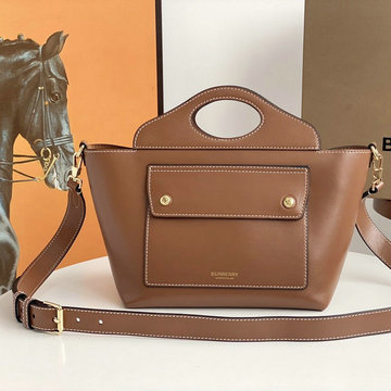 バーパリー BURBERRY GH-BR0461KF　2021年最新入荷 トートバッグ トップハンドルバッグ ハンドバッグ 2way 斜め掛け ショルダーバッグ カーフレザー
