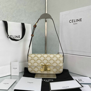 セリーヌ CELINE GH-CE194143BB　2021年最新作 トリオンフバッグ ホーボーバッグ トートバッグ 肩掛け ショルダーバッグ レディースかばん カーフレザー