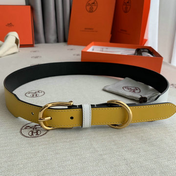 エルメス HERMES GH-HEP0733Y　2021年最新作 リバーシブル ベルト メンズ ベルト カーフレザー