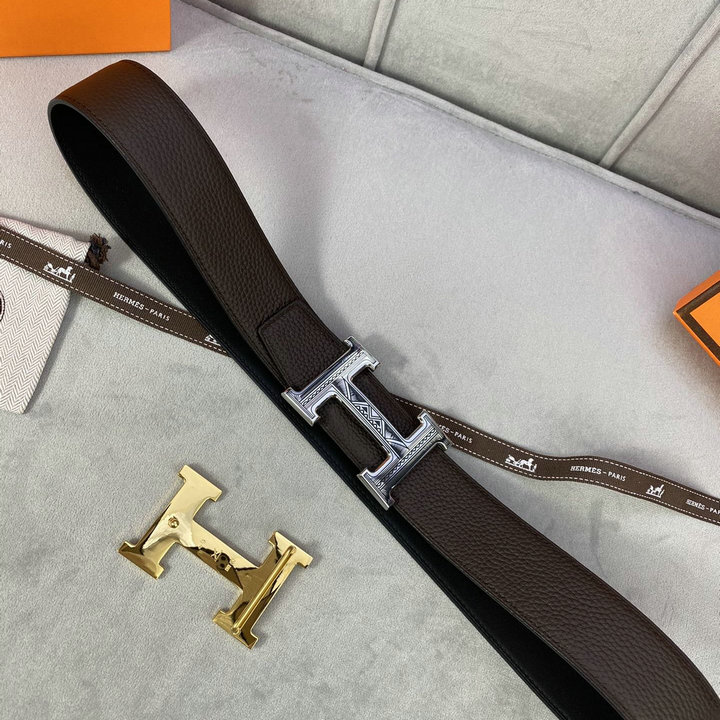 商品名称：エルメス HERMES GH-HEP0735S　2021年最新作 リバーシブル ベルト メンズ ベルト カーフレザー