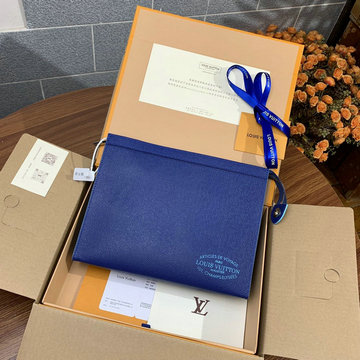 商品名称：ルイヴィトン LOUISVUITTON GH-M30395L　2021年最新作 ポシェット ヴォワヤージュ ポーチ 手持ちかばん クラッチバッグ メンズかばん タイガレザー