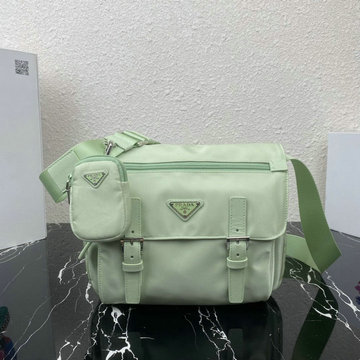 プラダ PRADA GH-PD1BD953QG　2021年最新作 フラップバッグ 斜め掛け ショルダーバッグ クロスボディバッグ メンズかばん ナイロン