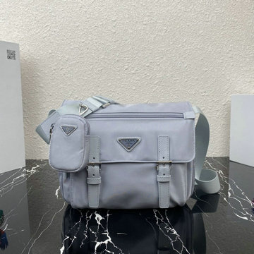 プラダ PRADA GH-PD1BD953QL　2021年最新作 フラップバッグ 斜め掛け ショルダーバッグ クロスボディバッグ メンズかばん ナイロン