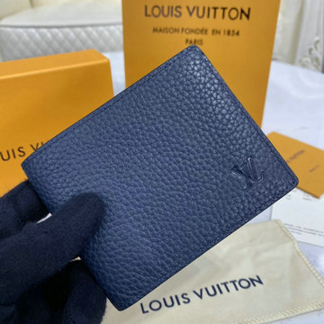 ルイヴィトン LOUISVUITTON 057-M58189L　2021年最新作 ポルトフォイユ ミュルティプル 二つ折り短財布 ショートウォレット 札入れ カードポケット トリヨン レザー