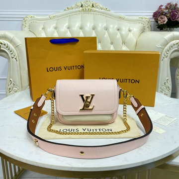 ルイヴィトン LOUISVUITTON 057-M58555　2021年最新作 ロックミー テンダー 斜め掛け ショルダーバッグ クロスボディバッグ フラップバッグ レディースかばん