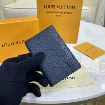 商品名称：ルイヴィトン LOUISVUITTON 057-M58808L　2021年最新作 オーガナイザー ドゥ ポッシュ 二つ折り短財布 パスポートケース カードケース トリヨンレザー