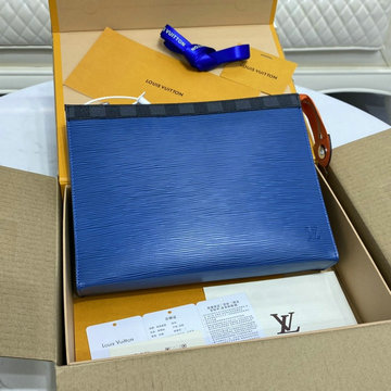 商品名称：ルイヴィトン LOUISVUITTON 057-M62912L　2021年最新作 ポシェット ヴォワヤージュ MM ポーチ 手持ちかばん クラッチバッグ メンズかばん エピレザー