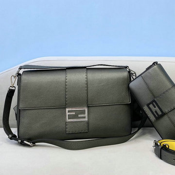 フェンディ FENDI 168-FD0122LH　2021年最新作 バゲット スリム クラッチ ウェストバッグ ベルトバッグ ショルダーバッグ クロスボディ メンズかばん
