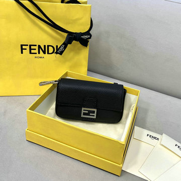 フェンディ FENDI 168-FD0122sK　2021年最新作 バゲット スリム クラッチ 小銭入れ コインケース 短財布 キーケース バッグチャーム