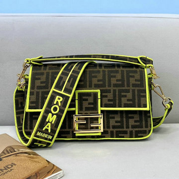 フェンディ FENDI 168-FD772SY　2021年最新作 バゲット クラッチ トートバッグ 2way 斜め掛け ショルダーバッグ クロスボディバッグ レディースかばん ファブリック バッグ