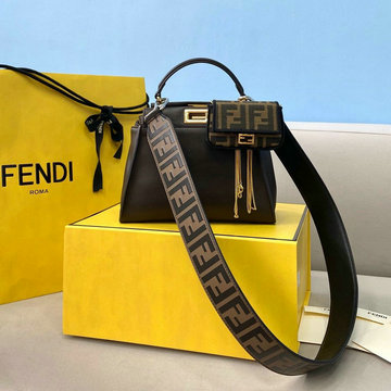 フェンディ FENDI 168-FD2125csK　2021年最新作 ピーカブー トートバッグ ハンドバッグ 2way ショルダーバッグ クロスボディバッグ レディースかばん