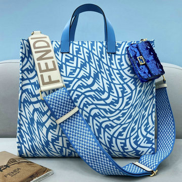 フェンディ FENDI 168-FD8379L　2021年最新作 ショッパーバッグ トップハンドルバッグ トートバッグ ハンドバッグ FFヴァーティゴ グラフィックプリント ビジネスバッグ