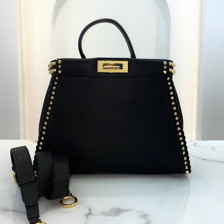 フェンディ FENDI 168-FD9109MK　2021年最新作 ピーカブー トップハンドルバッグ トートバッグ ハンドバッグ 2way ショルダーバッグ レディースかばん
