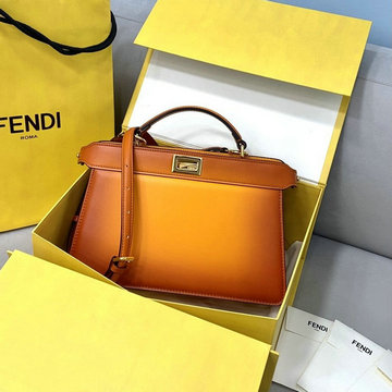 フェンディ FENDI 168-FD70193CS　2021年最新作 ピーカブー アイシーユー イーストウエスト トートバッグ ハンドバッグ 2way 斜め掛け ショルダーバッグ レディースかばん