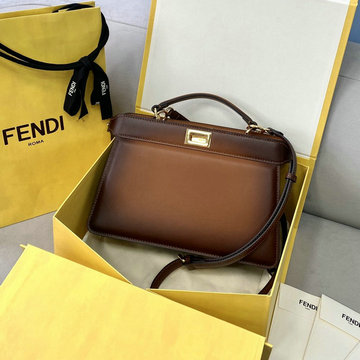 フェンディ FENDI 168-FD70193KF　2021年最新作 ピーカブー アイシーユー イーストウエスト トートバッグ ハンドバッグ 2way 斜め掛け ショルダーバッグ レディースかばん