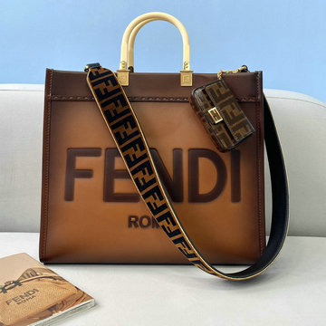 フェンディ FENDI 168-FD80009sK　2021年最新作 サンシャイン ミディアム トートバッグ ハンドバッグ トップハンドルバッグ ショッピングバッグ