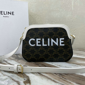 セリーヌ CELINE DDB-CE191522ZB　2021年最新入荷 ファルコ ミディアム バッグ 斜め掛け ショルダーバッグ レディースかばん トリオンフキャンバス カーフスキン