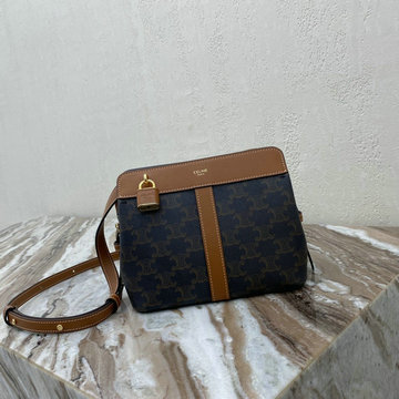 セリーヌ CELINE DDB-CE191992BK　2021年最新入荷 ティーン カバ ドゥ フランス 斜め掛け ショルダーバッグ クロスボディキャリーバッグ レディースかばん