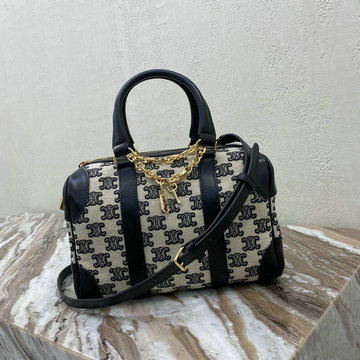 セリーヌ CELINE DDB-CE193652K　2021年最新入荷 スモール ボストンバッグ トートバッグ 2way 斜め掛け ショルダーバッグ レディースかばん トリオンフ