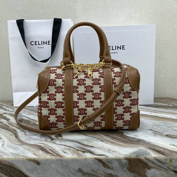 セリーヌ CELINE DDB-CE193652R　2021年最新入荷 スモール ボストンバッグ トートバッグ 2way 斜め掛け ショルダーバッグ レディースかばん トリオンフ