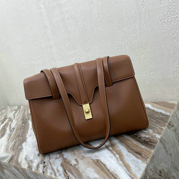 セリーヌ CELINE DDB-CE195543PKF　2021年最新入荷 ミディアム 16 ソフト バッグ トートバッグ 肩掛け ショルダーバッグ スムースカーフスキン