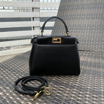 フェンディ FENDI DDB-FD244MQJBK　2021年最新作 ピーカブー スモール トートバッグ ハンドバッグ 2way 斜め掛け ショルダーバッグ クロスボディバッグ
