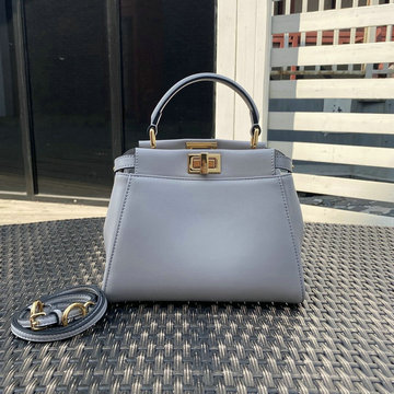 フェンディ FENDI DDB-FD244MQJFL　2021年最新作 ピーカブー スモール トートバッグ ハンドバッグ 2way 斜め掛け ショルダーバッグ クロスボディバッグ レディースかばん