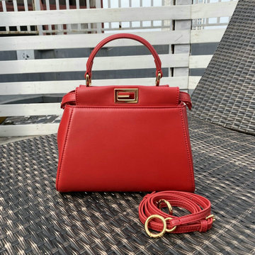 商品名称：フェンディ FENDI DDB-FD244MQJRD　2021年最新作 ピーカブー スモール トートバッグ ハンドバッグ 2way 斜め掛け ショルダーバッグ クロスボディバッグ レディースかばん