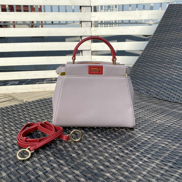 フェンディ FENDI DDB-FD244MPJHR　2021年最新作 ピーカブー スモール トートバッグ ハンドバッグ 2way 斜め掛け ショルダーバッグ クロスボディバッグ