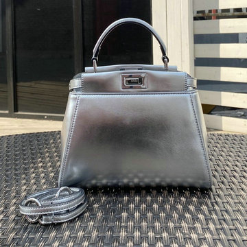 フェンディ FENDI DDB-FD244MQYYS　2021年最新作 ピーカブー スモール トートバッグ ハンドバッグ 2way 斜め掛け ショルダーバッグ クロスボディバッグ レディースかばん
